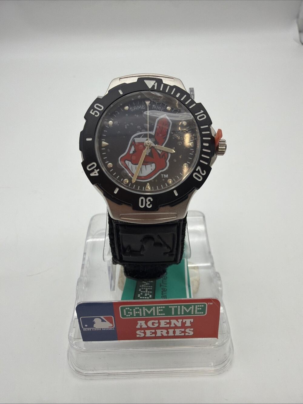 MLB Cleveland Indians Game Time Wristwatch Agent Series Brand New